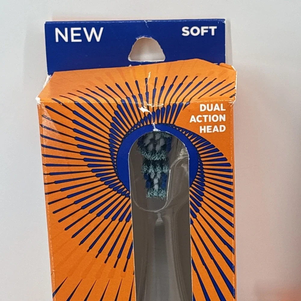 2 Spinbrush Smart Clean Battery Powered Electric Toothbrush & Replacement Heads